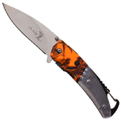 Elk Ridge Nylon Fiber Handle w/ Bulb LED Folding Knife