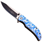 Femme Fatale 3 Inch 3 MM Thick Blade Stainless Steel Folding Knife