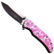 Femme Fatale 3 Inch 3 MM Thick Blade Stainless Steel Folding Knife