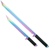 Master Cutlery Ninja Twin Sword w/ Japanese Inscription