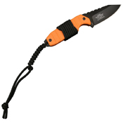 U.S. Marines M-2002OR Plain Edge Fixed Blade Knife w/ Sheath