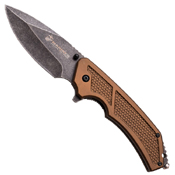 Mtech USA Marines Stonewash Blade Folding Knife