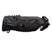 MTech USA Marines 5 Inch Closed Folding Knife w/ Seat Belt Cutter