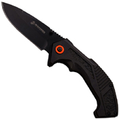 MTech USA Marines Black Anodized Aluminum Handle Folding Knife