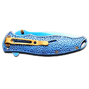 Masters Collection A019 Titanium Coated Folding Knife