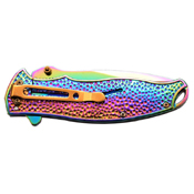 Masters Collection A019 Titanium Coated Folding Knife