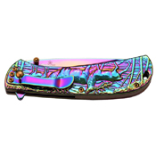 Masters Collection Elk Sculpture Handle Folding Knife