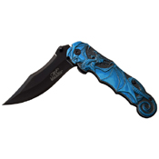 Masters Collection Aluminum Handle Folding Knife