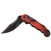 Masters Collection Aluminum Handle Folding Knife