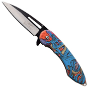 Masters Collection A051 Aluminum Handle Folding Knife