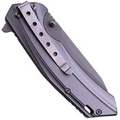 MTech USA 987GY 4.5 Inch Anodized Aluminum Handle Folding Knife