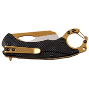 MTech USA Tinite Coated Two Tone Blade Folding Knife