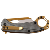 MTech USA Tinite Coated Two Tone Blade Folding Knife