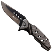 MTech USA 3.5 Inch Two Tone Blade Folding Knife