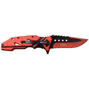 MTech USA 3.5 Inch Two Tone Blade Folding Knife