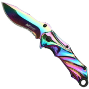 MTech USA A1043 Tinite Coated Blade Folding Knife