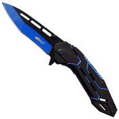 MTech USA 3.5 Inch Electro Plated Blade Folding Knife