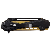 MTech USA A1057 Electro-Plated Liners Folding Knife