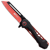 MTech USA A1057 Electro-Plated Liners Folding Knife