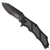 Mtech USA Folding Knife - Half Serrated Edge