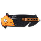 Mtech USA Tanto Folding Knife - Half Serrated Edge