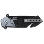 MTech USA Serrated Stainless Steel Folding Knife
