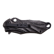MTech USA A888 Stainless Steel Handle Folding Knife
