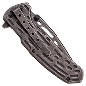 MTech USA A896 Aluminum Handle Folding Blade Knife