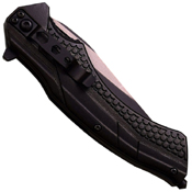 MTech USA A934 Black & Sand Blast Finish Blade Folding Knife