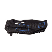 MT-A952 Black 2.8mm Blade 2 Tone Handle Folding Knife