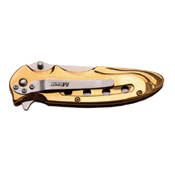 MTech USA Titanium Coated Stainless Steel Folding Knife