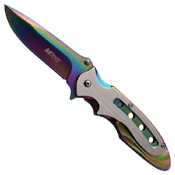 MTech USA Titanium Coated Stainless Steel Folding Knife
