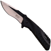 Mtech USA 4.75 Inch Black Spring Assisted Folding Knife