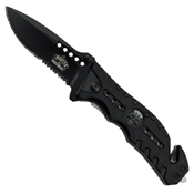 Master USA Half Serrated Folding Blade Knife