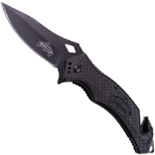 Master USA Plastic Handle Folder Knife