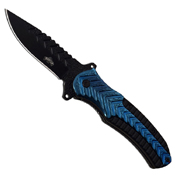 Master USA MU-A055 Black Coated Blade Manual Knife