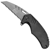 MTech USA Xtreme Aluminum Handle Folding Knife - Grey
