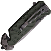 MTech USA Xtreme A841 Ballistic Knife with Glass Breaker