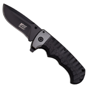 Mtech USA Xtreme 3 MM Black Blade Spring Assisted Folding Knife