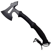 Survivor AXE001BK Nylon Fiber 500 Paracord Wrap Handle Axe