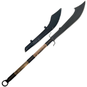 Master Cutlery SW-1288 Sword - Wood Handle w Cord Wrap