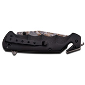 MTech USA 3mm Blade Black Handle Folding Knife