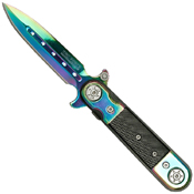 Tac-Force 517RB Rainbow Finished Blade Folding Knife