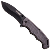 Tac-Force Grey Wood Handle Folding Knife