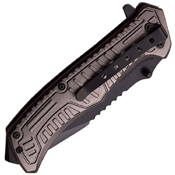 Tac Force 918GY Speedster Anodized Grey Handle Folding Knife
