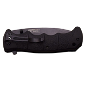 Tac Force Rubberized ABS Handle Folding Knife