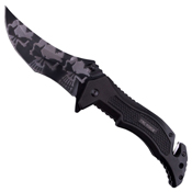 Tac-Force Skull Camo Blade Folding Knife