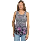 Muddy Girl Burnout Tank Top