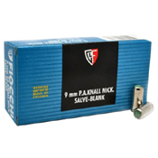 PA 9mm Blank Ammo - 50pc