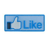 Like IFF PVC Hook & Loop Morale Patch